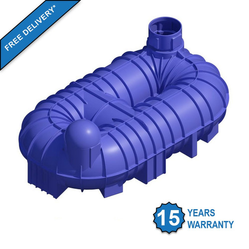 10000 Litre (2200 Gallon) Underground Potable Water Tank (Single Access) - Free Delivery & 15 Year Warranty