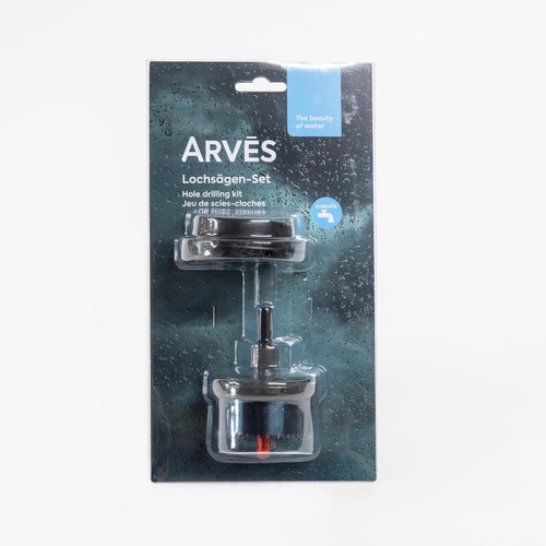 Holesaw Set with Grommets in packaging