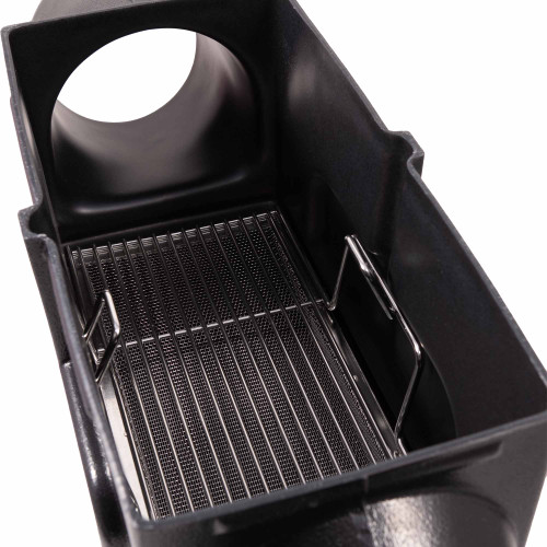 Stainless Steel Mesh Filter (lid removed) in Black housing option - see other listing