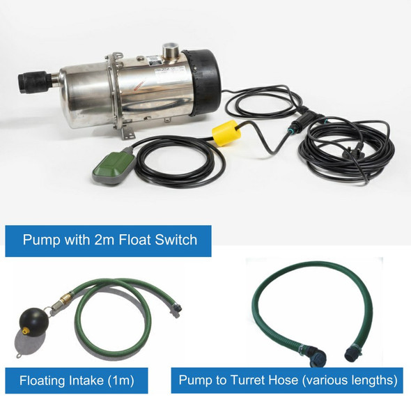 Rainwater Harvesting Pump Kit for installation inside a Water Storage Tank.