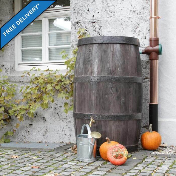 Oak Barrel Effect Water Butt 500L. Oak Barrel Effect Water Butt 500L.