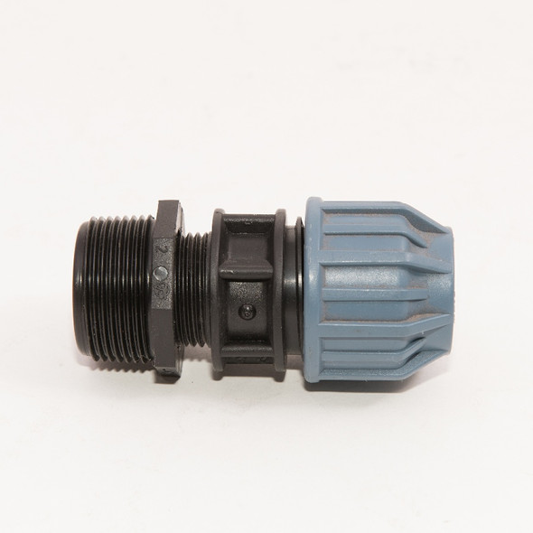 Pump outlet reducer and compression adaptor to connect 1.25" threaded pump outlet to 1"hose Pump outlet reducer and compression adaptor to connect 1.25" threaded pump outlet to 1"hose