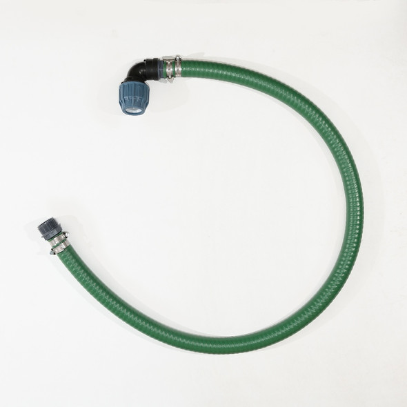 Pump to Tank Turret set with 90 degree compression adapter to connect to pipe. Pump to Tank Turret set with 90 degree compression adapter to connect to pipe.