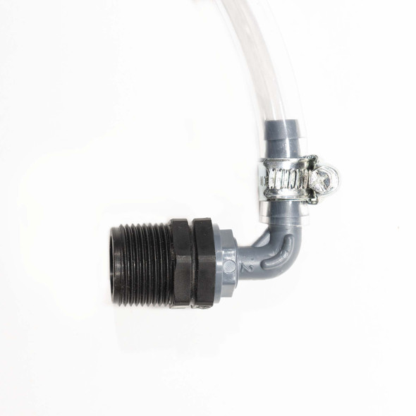 Site Gauge 3/4 inch connection to base threaded port on water butt. Site Gauge 3/4 inch connection to base threaded port on water butt.