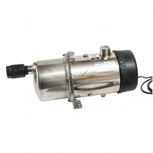 XAJE80B Powerful Garden Pump shown with non-return valve (included) fitted XAJE80B Powerful Garden Pump shown with non-return valve (included) fitted