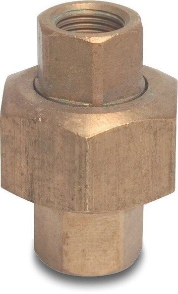 1" Brass Union Coupler