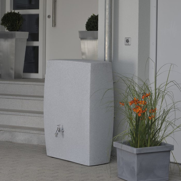 Noblesse Slimline space-saving water butt