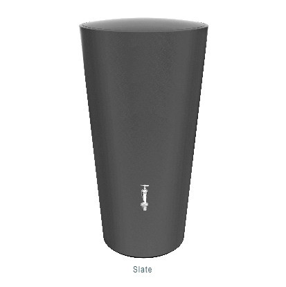 210L Rainbowl Vase Water Butt. Colour: Slate