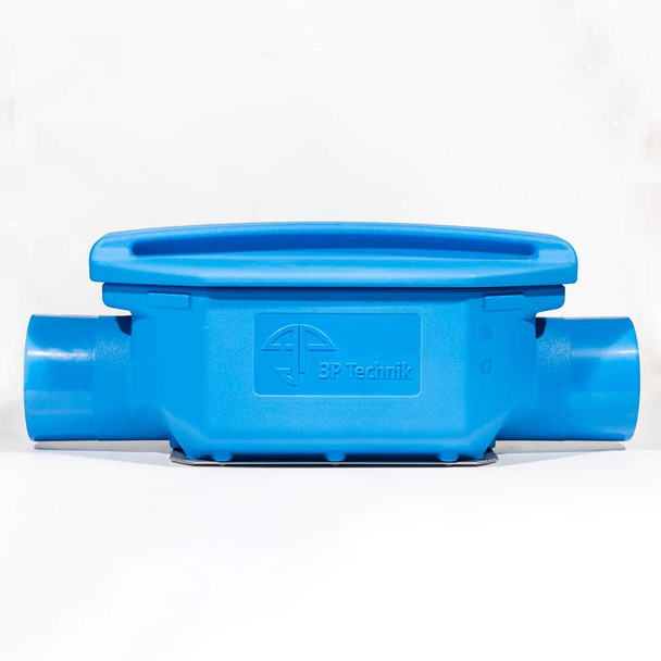 3P Flat Filter - no height difference between inlet and outlet. 3P Flat Filter - no height difference between inlet and outlet.
