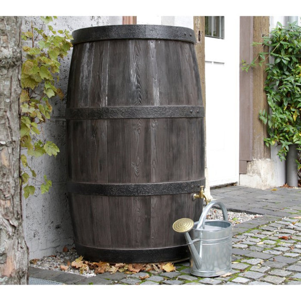 Oak Barrel Effect Water Butt 500L.