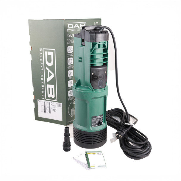 Divertron 900 (standard) Mesh - DAB Submersible Pump - out of the box Divertron 900 (standard) Mesh - DAB Submersible Pump - out of the box