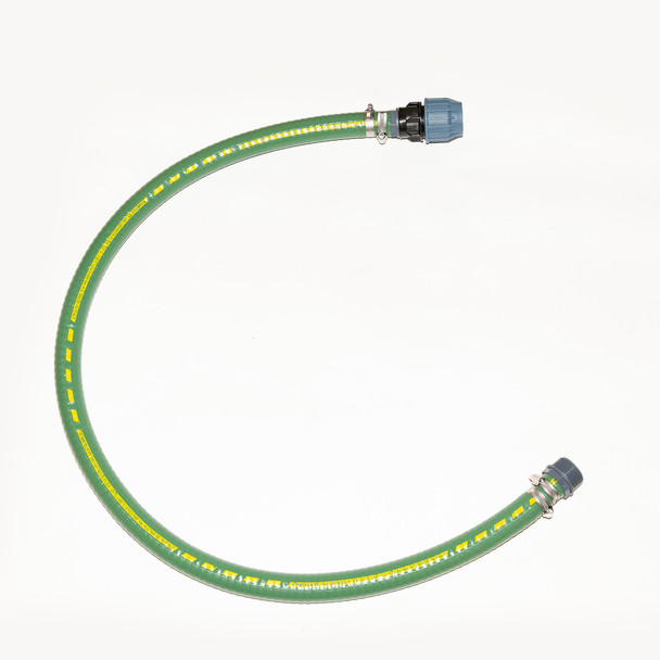 Pump to Tank Turret set with compression adapter to connect to pipe.