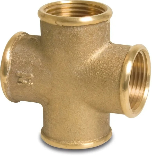 1.25 " Brass Crosspiece Female threads