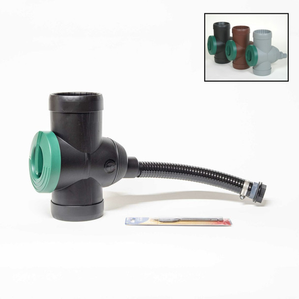 Filter Collector and Diverter for rainwater collection into water butt