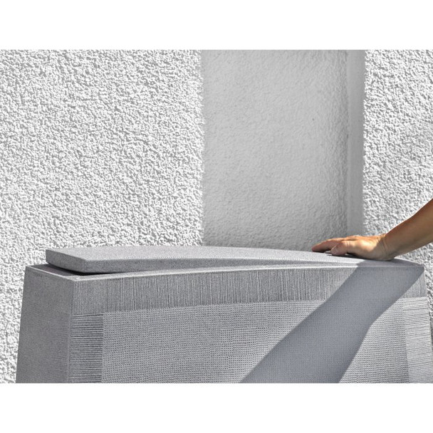 The removable lid reveals the two planting pots (included).