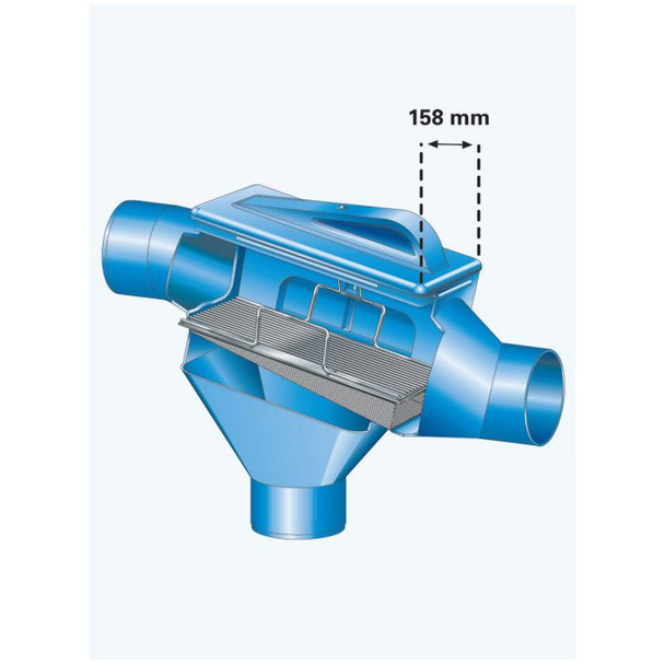 ZF In-tank Rainwater Filter Dimensions (Depth). ZF In-tank Rainwater Filter Dimensions (Depth).