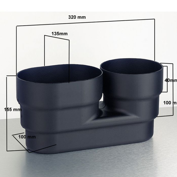 Dimensions of the 3P Technik Calmed Inlet for Rainwater Storage Tanks. Dimensions of the 3P Technik Calmed Inlet for Rainwater Storage Tanks.