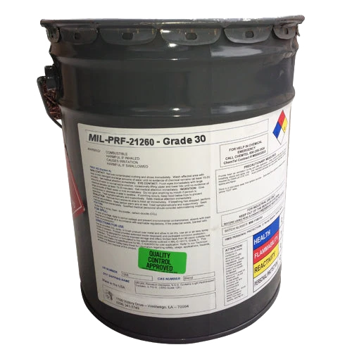 MIL-PRF-21260, Grade 30 - MIL-L-21260, Grade 30 - Flywheel Distribution, LLC