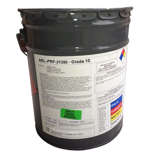 MIL-PRF-21260, Grade 10 - MIL-L-21260, Grade 10 - Flywheel Distribution, LLC