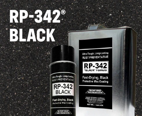 COSMOLINE RP-342 "BLACK" Military-Grade Rust Preventive