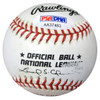 Rocky Bridges Autographed Official NL Baseball Brooklyn Dodgers, Detroit Tigers PSA/DNA #AA37483