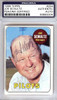 Joe Schultz Autographed 1969 Topps Card #254 Seattle Pilots PSA/DNA #83893304