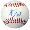 Nori Aoki Autographed Official MLB Baseball In Kanji Seattle Mariners PSA/DNA #AB49717