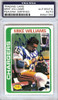 Mike Williams Autographed 1978 Topps Card #152 San Diego Chargers PSA/DNA #83921550