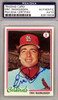 Eric Rasmussen Autographed 1978 Topps Card #281 St. Louis Cardinals PSA/DNA #83919939