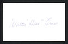 Hoot Evers Autographed 3x5 Index Card Detroit Tigers, Boston Red Sox PSA/DNA #P69909