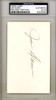 Jim Bill Dunn Autographed 3x5 Index Card Pittsburgh Pirates PSA/DNA #83935962