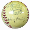 Harry Danning Autographed Official NL Frick Baseball New York Giants Vintage Beckett BAS #B26646