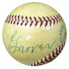 Grover Land Autographed Official AL Harridge Baseball "To My Friend Jim" Vintage Beckett BAS #B26658