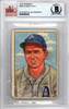 Elmer Valo Autographed 1952 Bowman Card #206 Philadelphia A's Beckett BAS #9888939