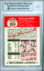 Andy Seminick Autographed 1953 Topps Archives Card #153 Cincinnati Reds Beckett BAS #9888247