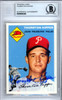 Thornton Kipper Autographed 1954 Topps Archives Card #108 Philadelphia Phillies Beckett BAS #9888260