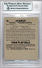 Ed Busch Autographed 1983 1944 Play Ball Reprint Card #16 Philadelphia A's Beckett BAS #9888041