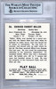 Eddie Miller Autographed 1986 1940 Play Ball Reprint Card #56 Boston Bees Beckett BAS #9888108