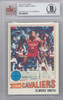 Elmore Smith Autographed 1977 Topps Card #106 Cleveland Cavaliers Beckett BAS #10008976