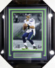 Russell Wilson Autographed Framed 8x10 Photo Seattle Seahawks Super Bowl RW Holo Stock #126528