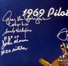1969 Inaugural Season Seattle Pilots Autographed 16x20 Photo With 15 Total Signatures Including Jim Bouton #/69 PSA/DNA Stock #1015