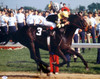 Jean Cruguet Autographed 16x20 Photo Seattle Slew PSA/DNA Stock #18015