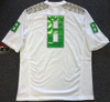 Oregon Ducks Marcus Mariota Autographed White Nike Jersey Size L MM Holo Stock #87166