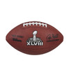 Unsigned Official Super Bowl XLVIII Leather Football Stock #90896