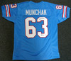 Houston Oilers Mike Munchak Autographed Blue Jersey "HOF 2001" PSA/DNA Stock #99428