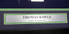 Seattle Seahawks Thomas Rawls Autographed Framed Blue Nike Jersey MCS Holo Stock #107763
