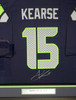 Seattle Seahawks Jermaine Kearse Autographed Framed Blue Nike Jersey MCS Holo Stock #107764