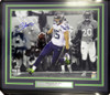 Jermaine Kearse Autographed Framed 16x20 Photo Seattle Seahawks Super Bowl XLVIII MCS Holo Stock #107771