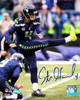 Steven Hauschka Autographed 8x10 Photo Seattle Seahawks MCS Holo Stock #112643