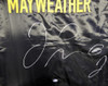 Floyd Mayweather Jr. Autographed Black Boxing Robe Beckett BAS Stock #121804